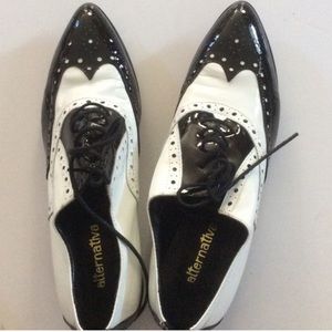 Black and White Loafers 👞